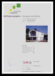 Certificato CasaClima 17 Kwh/(m 2 a)