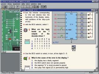 I moduli contengono una serie di circuiti già realizzati e sono collegati tramite l interfaccia mod. SIS3-U/EV al Personal Computer.