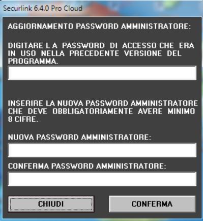 In caso di Utente con limitazioni alle autorizzazioni, potrebbero essere mostrati un minore numero di tasti. Cliccando su LOGOUT si esce dalla sessione ed è necessario effettuare di nuovo la Login.