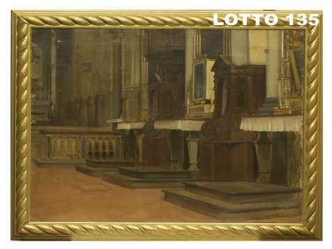 60 X 80 FIRMATO IN ALTO A SINISTRA LOTTO 134 CESARE CALCHI NOVATI