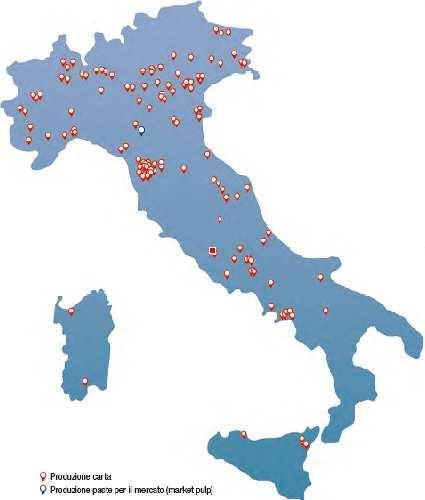 L industria cartaria italiana 123 aziende 155 impianti produttivi 19.