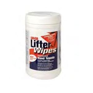 LIFTER WIPES Marca Performance MARKAL Assorbe e trattiene lo sporco; Lato liscio per un'azione dolce, lato rugoso per una pulizia più forte;