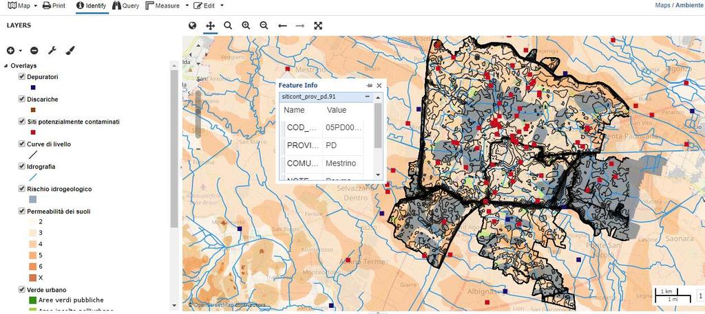 Piattaforma webgis Mobilità e trasporti Il webgis di DATA, su piattaforma open source GeoNode, consente il caricamento di layer e la