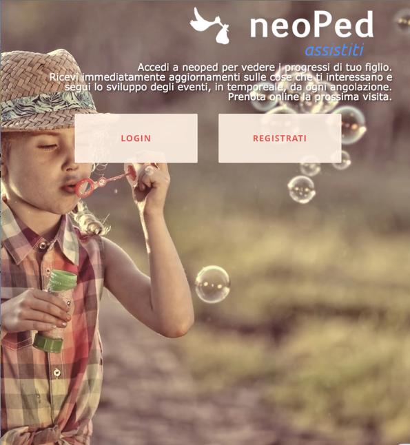COSA È NEOPED COSA É neoped è un' applicazione web ideata per la gestione dello studio medico del pediatra di famiglia.