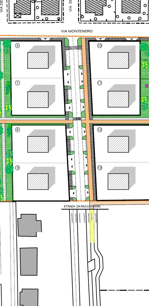 Figura 5: Dettaglio della strada interna che si