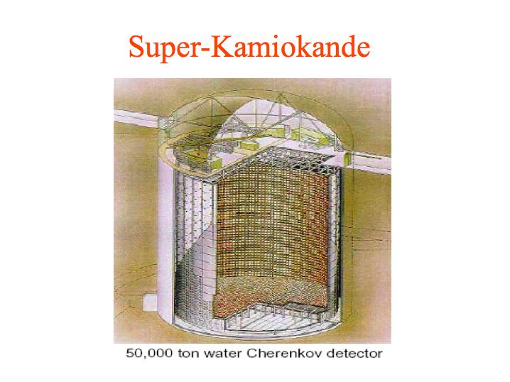 SUPERKAMIOKANDE 50 000 tonnellate di