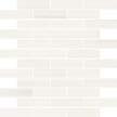 49 041037 WHITE DOLOMITE LAPPATO MURETTO MESH MOUNTED 2,4x10 SU RETE 30x30 Cod.