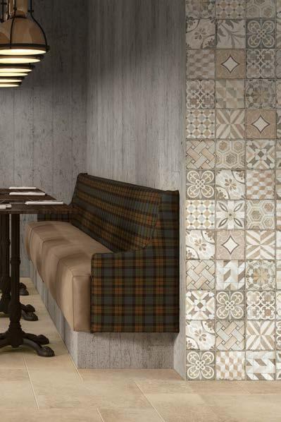 Tipologia Type Tipologie Typ Gres porcellanato smaltato Glazed porcelain Grès cérame emaille Feinsteinzeug glasiert Formati R10 Sizes Formats Formate 60x60 30x60 15x60 30x30 10x30 15x15 7,5x15