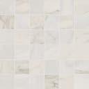 040825 GLAMSTONE CALACATTA IVORY MOSAICO 5x5 SU RETE 30x30 Cod.