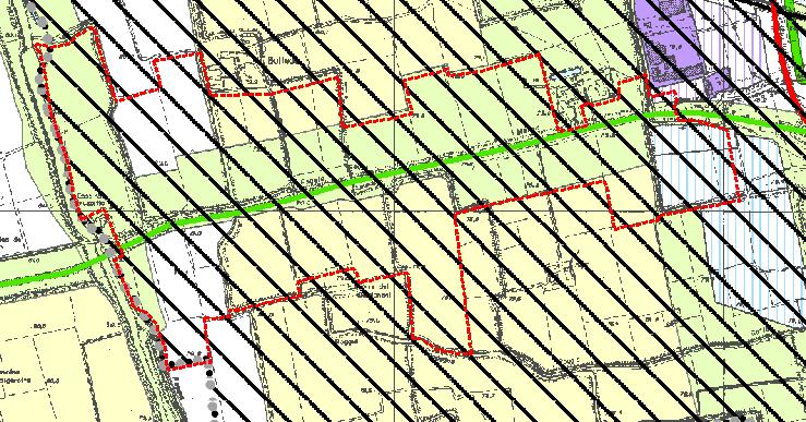 Piano Territoriale di Coordinamento Provinciale Data di approvazione LUGLIO 005 Descrizione delle previsioni che insistono sull area censita Tavola 1b Indicazioni di Piano L area 001 risulta