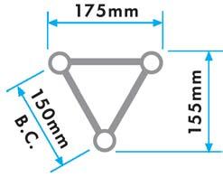 Le varie lunghezze standard e l incredibile gamma di accessori e giunzioni angolari rendono la Trilite 100 adatta alle più svariate architetture di progettazione.