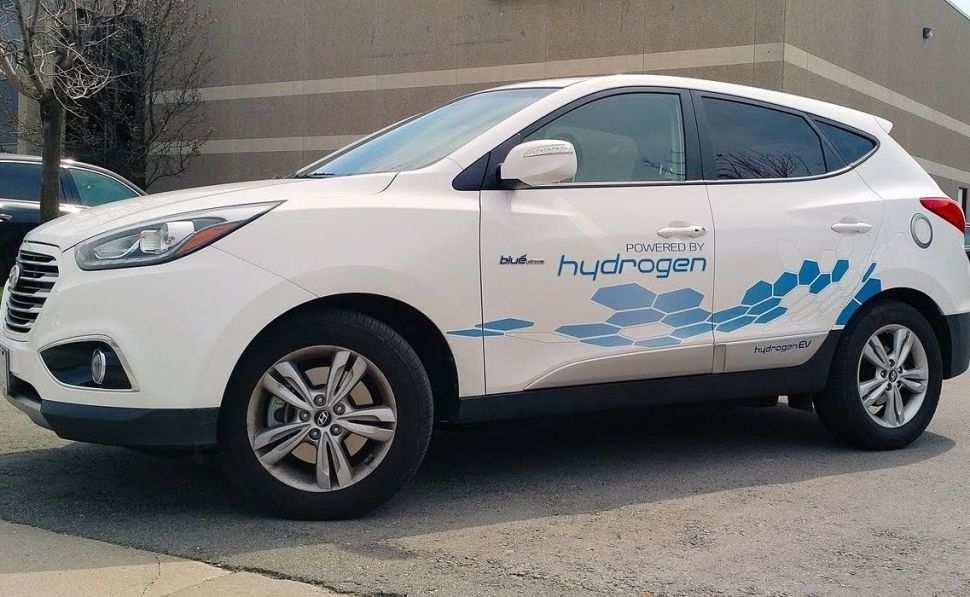 Il futuro L'auto elettrica basata sulla cella a combustibile H2