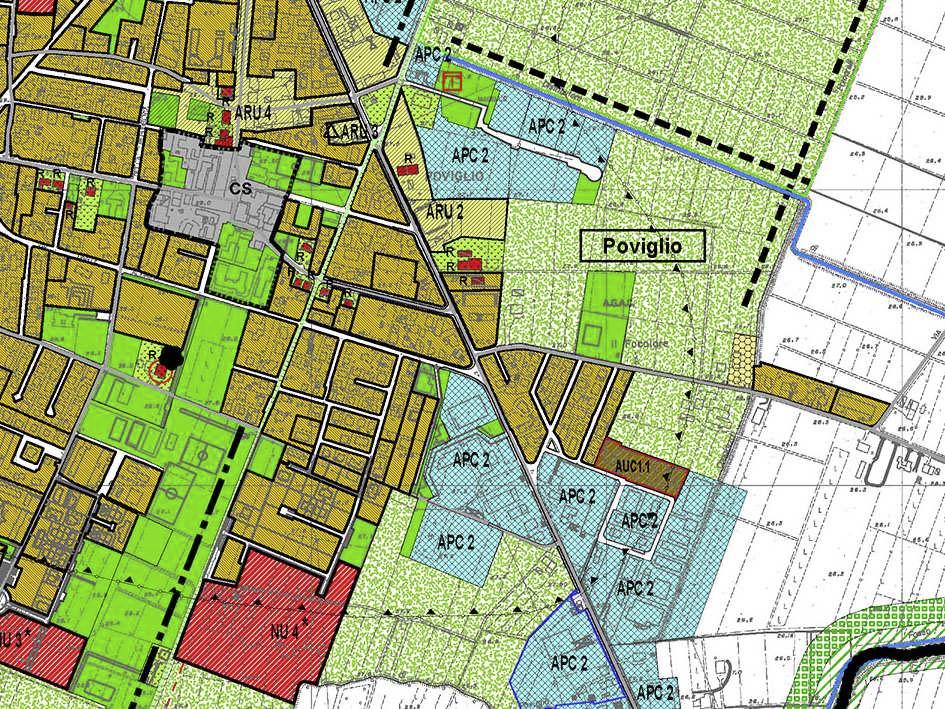 PSC - Tavola 3 (estratto) versione vigente PSC - Tavola 3 (estratto)