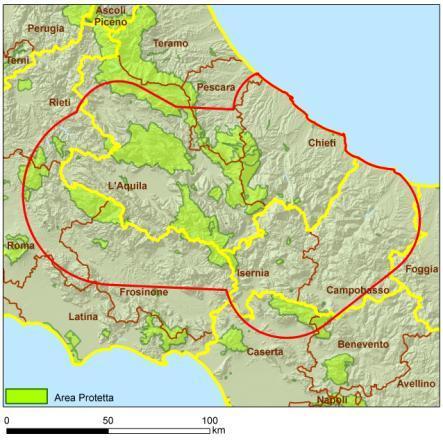 Figura 6-3 Localizzazione delle aree