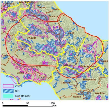 aree Natura 2000 e aree RAMSAR Rapporto