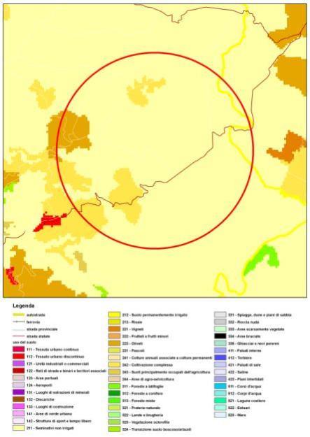 /km²) 72,2 45,3 Province comprese nell area di studio Campobasso Popolazione Comuni compresi nell area di studio Densità Comuni compresi nell area di studio (ab.