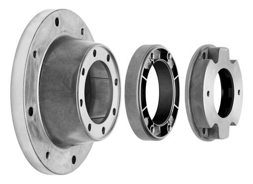 COMPONENTI PER LANTERNE MODULARI MODUL 2/3 I componenti per lanterne modulari sono utilizzati quali elementi di collegamento tra motore elettrico UNEL-MEC forma B3 B5 e pompe a pistoni palette e vite.