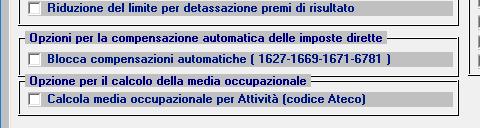 ad elaborare, in sostanza se sull anagrafica ditta è presente come mese in elaborazione 02/2018 il valore della media occupazionale si riferisce al periodo 08/2017-01/2018.