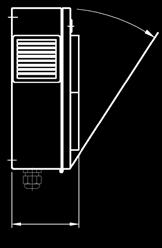 Dimensioni e pesi Serie XC50/XC55 Serie XC55 La seguente figura rappresenta il dispositivo