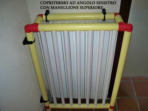 6 TERMOSIFONE AD ANGOLO SINISTRO. Da usare per la rilevazione dei termosifoni che trovano collocazione alla sinistra di un angolo di una stanza o alla fine di un corridoio.