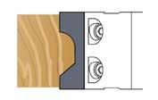 Teste portacoltelli sagomati Profil-Messerköpfe Porte-outils profilé à plaquettes interchangeable Фрезерные головки для профильных ножей T206 H / HW Cutterheads for profiled knives Costruite con