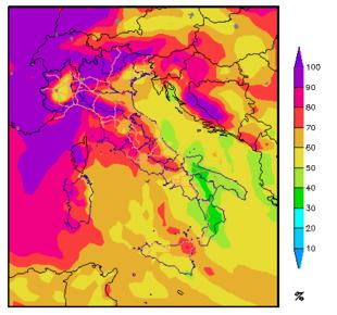 Piogge e temporali sparsi al Centro-Sud, neve sopra 150 metri