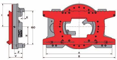 Rotatori con alta velocità di rotazione disponibili a richiesta. Optional: Forca laterale pieghevole sul lato sinistro.