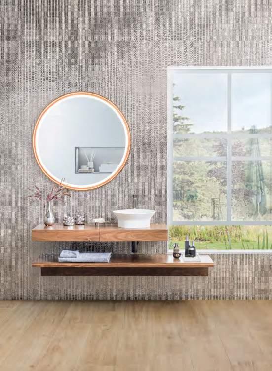 WALL TILES WALL PARETE: Sydney Silver 33.