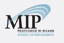 Internazionali COLLABORAZIONE CON MIP POLITECNICO DI MILANO Proseguirà la collaborazione con il MIP Politecnico di Milano per la progettazione, nel