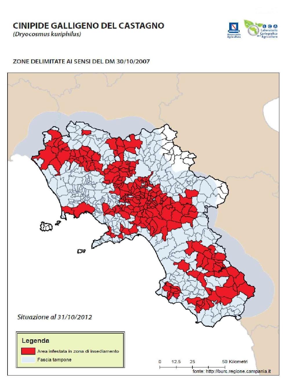 Negli ambienti della Campania, l elevata siccità primaverile può costituire una forte limitazione all uso dei nematodi.