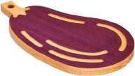 2 cm Beech wood cutting board & trivet - Pumpkin Tagliere