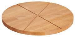 Pizza Beech wood cutting board for pizza Tagliere in legno di faggio per pizza 26060 32 x