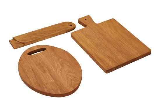 64140 64128 64100 Oak wood cutting board Tagliere in legno di rovere 64128 30 x