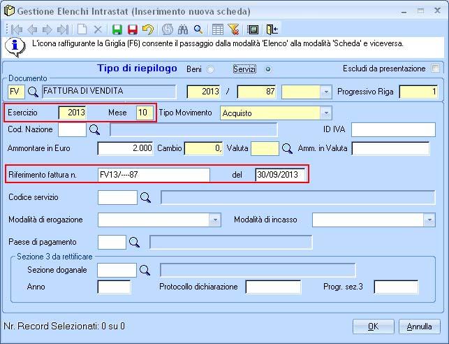 IMPORT PRIMANOTA DA FILE Con il presente aggiornamento di contabile la funzione di import prima nota da file supporta tracciati redatti in base alle specifiche ver. 4 che ver.