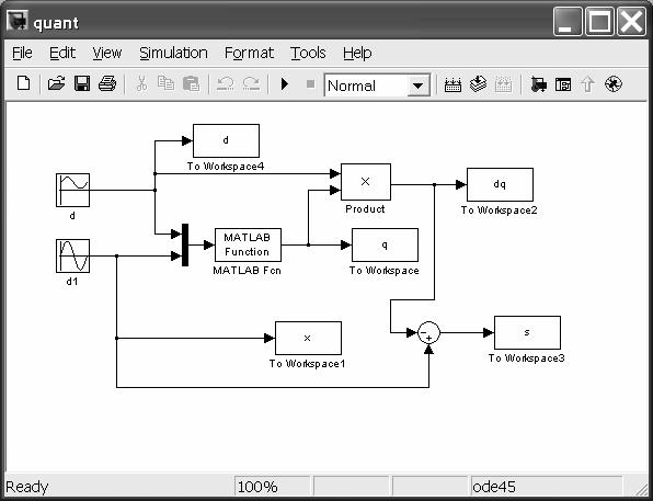 Interazione con Matlab.