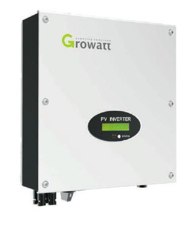 Growatt 3600MTL-S 4200MTL-S 5000MTL-S 5500MTL-S Doppio inseguitore MPPT, con accuratezza sopra il 99,5% Efficienza masma di 97,6%, Efficienza europea 97,4% Sezionatore DC integrato Topologia senza