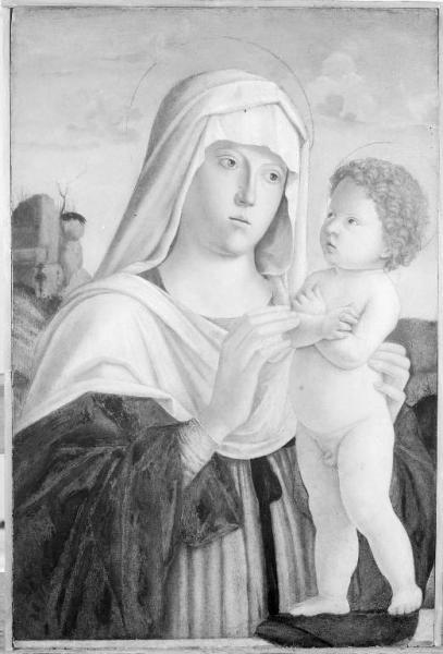 Madonna con Bambino Cima Giovanni Battista detto Cima da Conegliano (bottega) Link risorsa: http://www.lombardiabeniculturali.