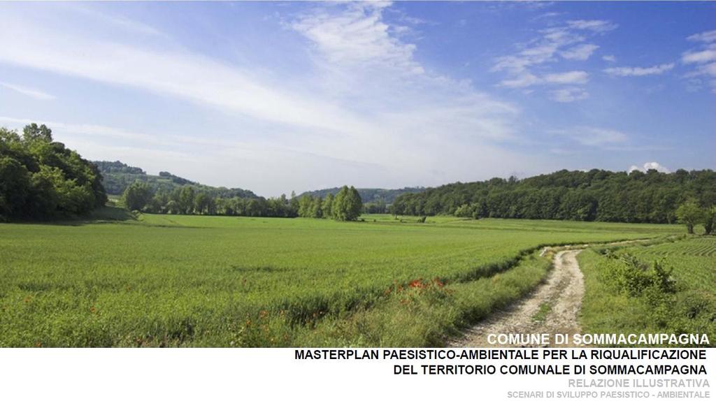 seguito se ne allega un esempio, come questo è stato previsto nel Masterplan Paesistico Ambientale predisposto dall Amministrazione Comunale di Sommacampagna e presentato alla popolazione a fine del