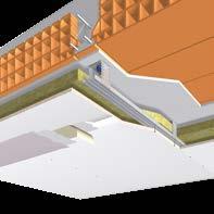 Modus CL 48-15/68 LR Controsoffitto in aderenza LIVELLO DI RUMORE DA CALPESTIO POTERE FONOISOLANTE RESISTENZA TERMICA ISOLANTE + LASTRE L nw = 56 db R w = 59 db 1.