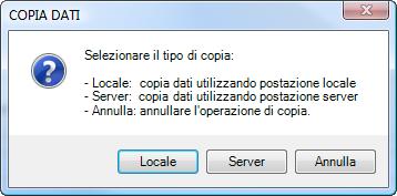 Opzione Descrizione [Locale]: Viene aperta la procedura "Sfoglia" di Esplora risorse, indipendentemente dal Sistema Operativo installato.