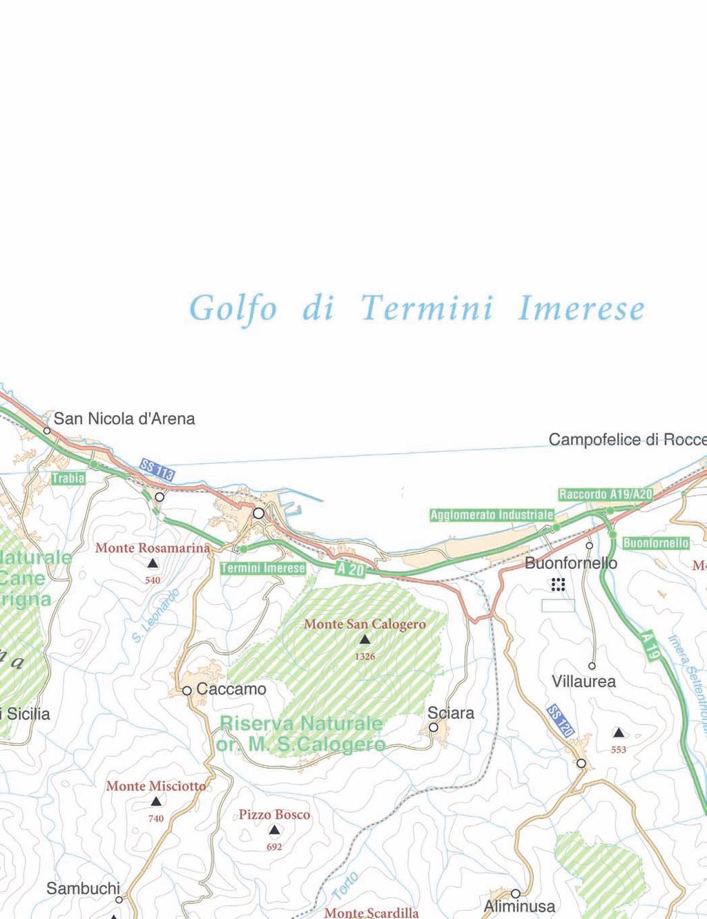Cartina 3 a Tappa - 8 Maggio Map 3 rd