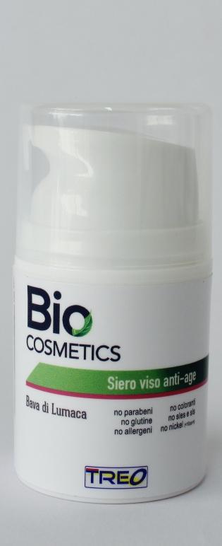 Linea Viso Siero Viso anti age Siero viso alla bava di lumaca ricca di principi attivi funzionali per tutte le età e tipi di pelle secca, grassa e mista.