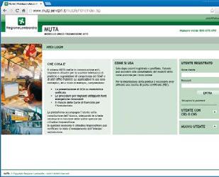 Il sistema MUTA me e in comunicazione en, imprese e ci adini per lo scambio telema co di pra che e segnalazioni di
