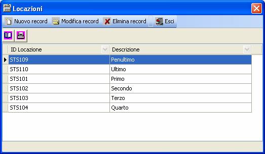 Pagina 29 ANAGRAFICA LOCAZIONI Entrando nell anagrafica delle