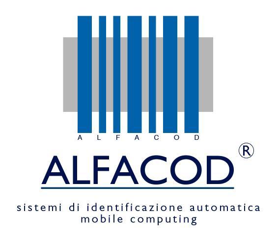 Per qualsiasi informazione contattare la sede: ALFACOD SRL Via Cicogna 83