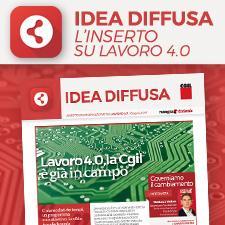 COSA SI FA SU IDEA DIFFUSA? Idea Diffusa - l Inserto Idea Diffusa è anche una pubblicazione mensile che rappresenta la finestra verso l esterno della piattaforma online.