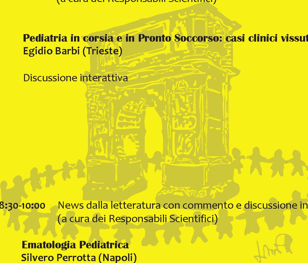 Discussione interattiva 5 FOCUS Giovedì 4 Ottobre 2018 08:30-10:00 News dalla letteratura con commento e discussione interattiva (a cura dei