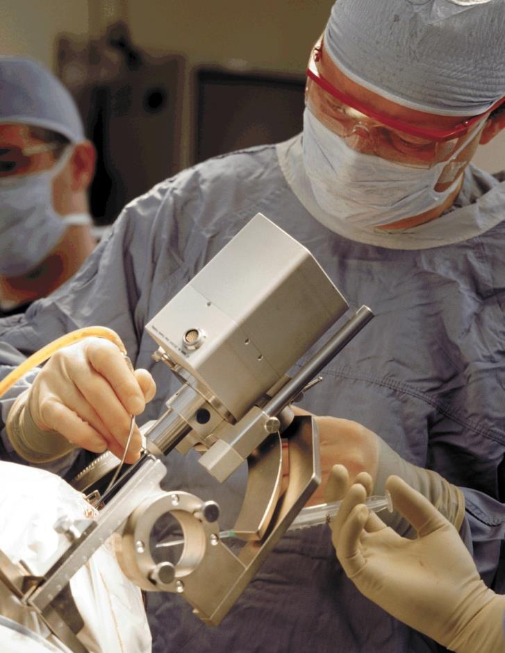 Radiosurgery System) Il PRS montato su