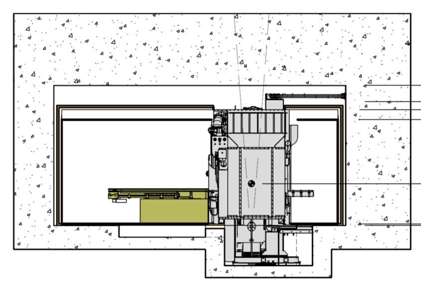 Il sistema può essere installato in un bunker «tradizionale» che deve essere