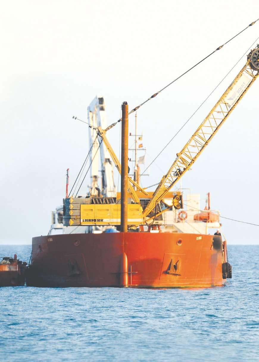 Demolizione del Pontile della ex centrale